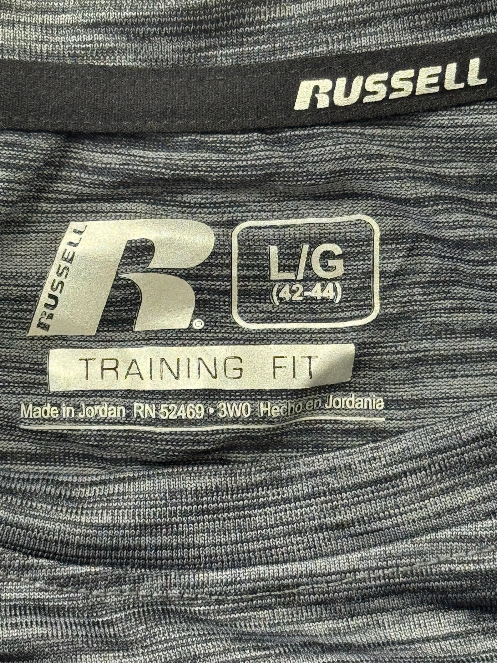 Russell Athletic Dri-Power 360 Sleeveless Training Top Black Grey L – photo 4